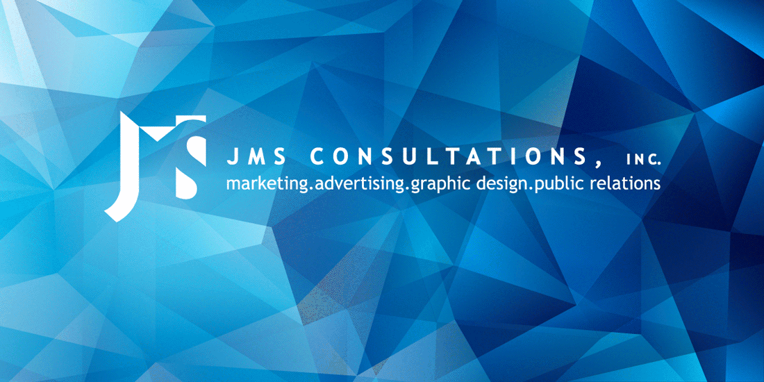 a holiday greeting depicting the jms consultations logo melting into the jms marketing logo