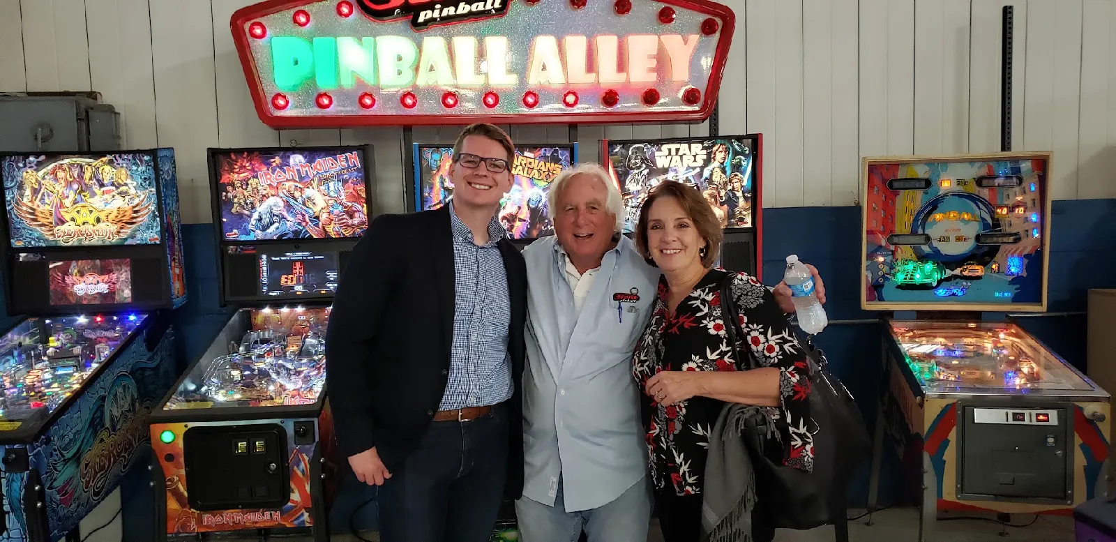 jean marie and brad with gary stern